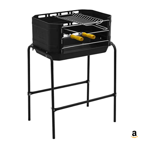 Churrasqueira Portátil Móvel Pro Tork Grill Machine Com Grelha + Espetos